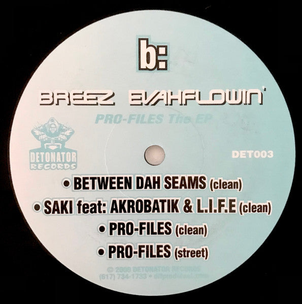 Breez Evahflowin' - Pro-Files The EP