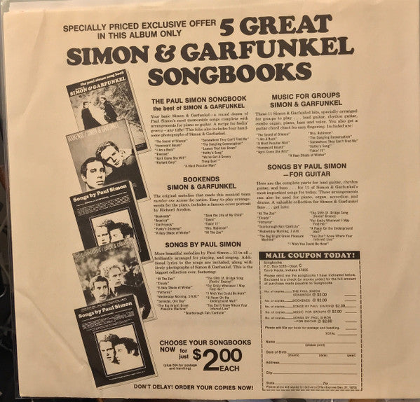 Simon & Garfunkel - Bridge Over Troubled Water