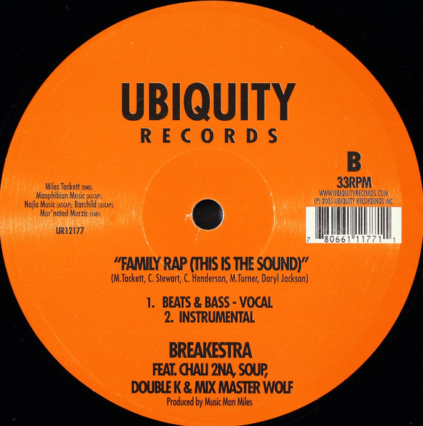 Breakestra - Family Rap (This Is The Sound)