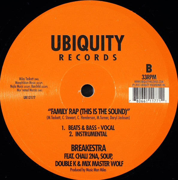 Breakestra - Family Rap (This Is The Sound)