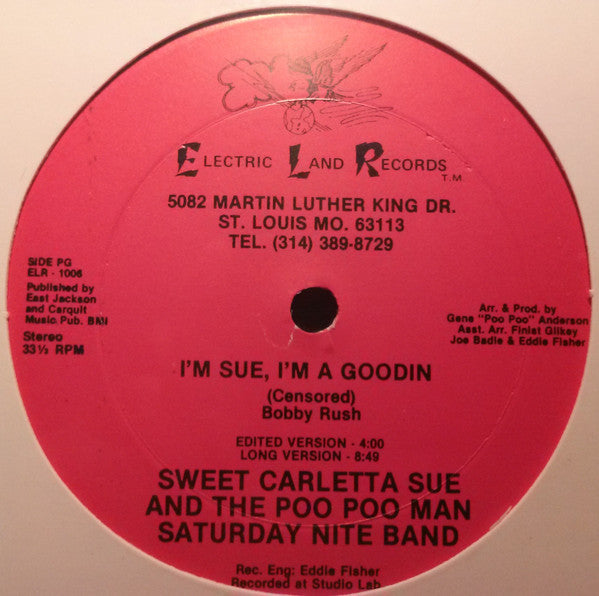 Carletta Sue - I'm Sue, I'm A Goodin