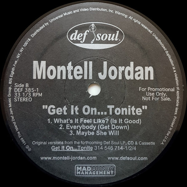 Montell Jordan - Get It On...Tonite