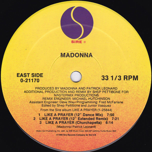 Madonna - Like A Prayer