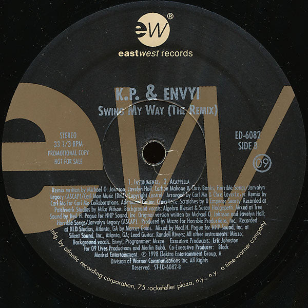 K.P. & Envyi - Swing My Way (Remix)