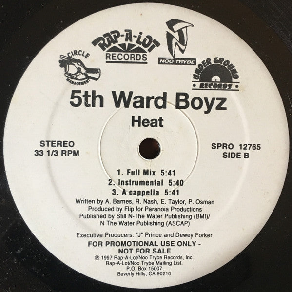 5th Ward Boyz - I Know / Heat