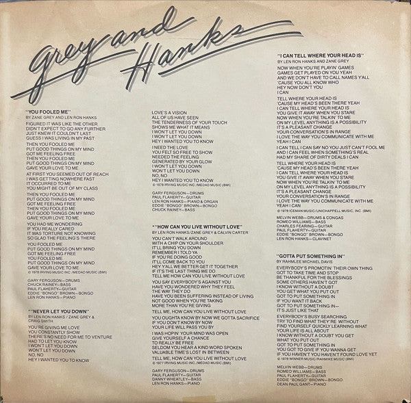 Grey And Hanks - You Fooled Me