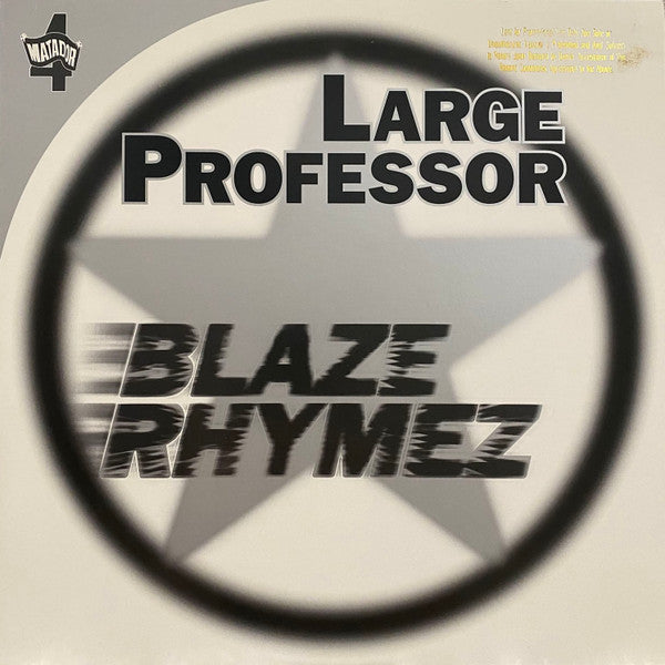 Large Professor - Blaze Rhymez / Back To Back