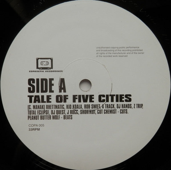 Peanut Butter Wolf - Tale of Five Cities