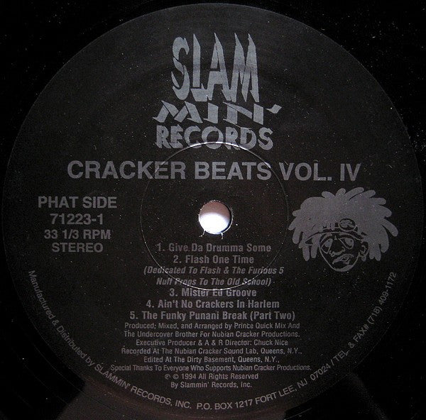 Nubian Crackers - Cracker Beats Vol. IV