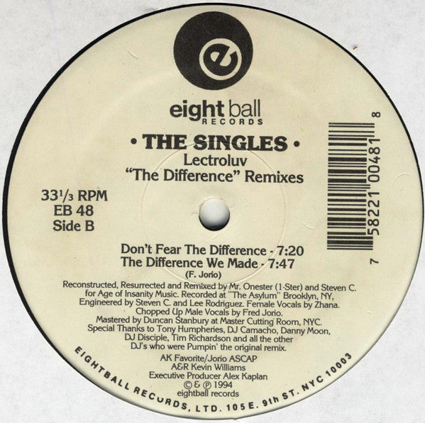 Lectroluv - The Difference Remixes (The Singles)