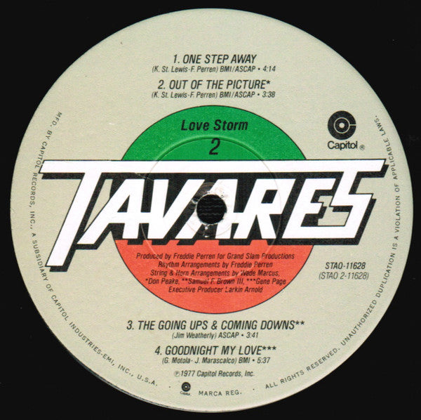 Tavares - Love Storm