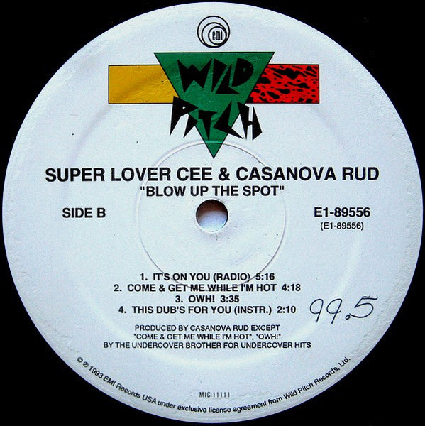 Super Lover Cee & Casanova Rud - Blow Up The Spot