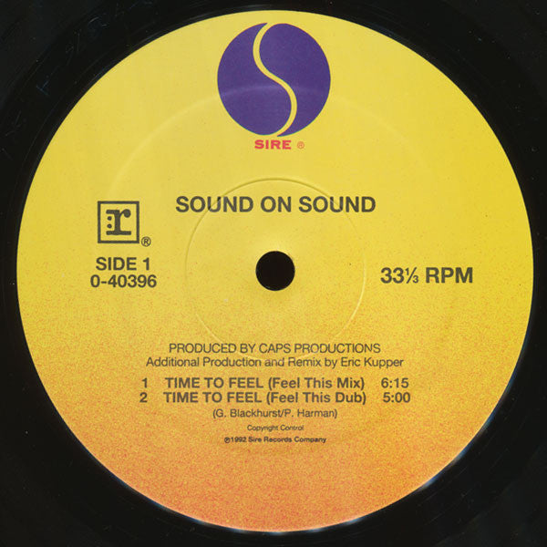 Sound On Sound - Time To Feel