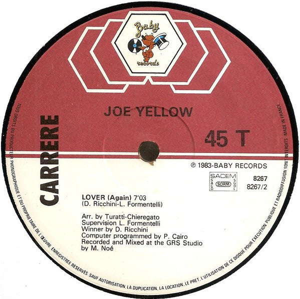 Joe Yellow - Lover To Lover