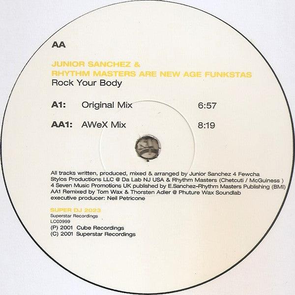 Junior Sanchez - Rock Your Body