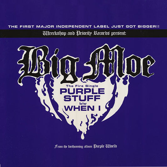 Big Moe - Purple Stuff b/w When I