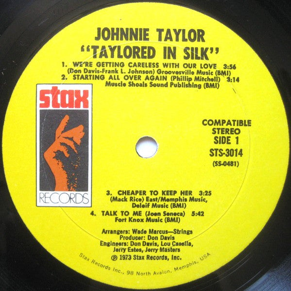 Johnnie Taylor - Taylored In Silk