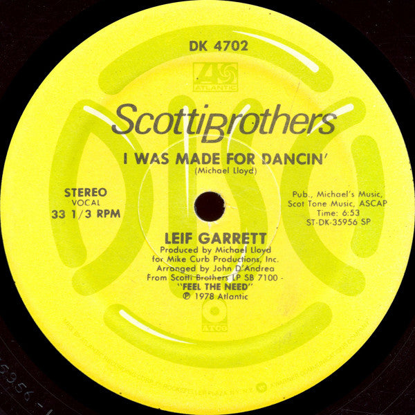 Leif Garrett - I Was Made For Dancin'