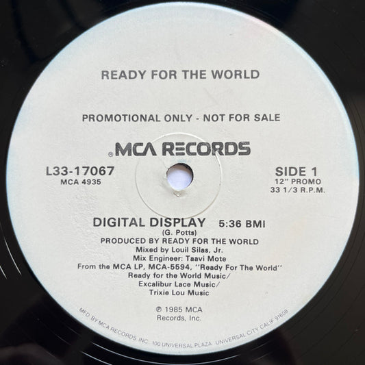 Ready For The World - Digital Display