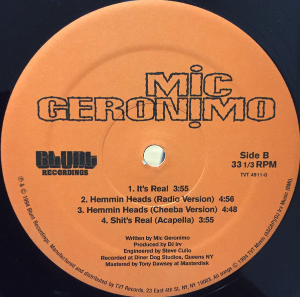 It's Real by Mic Geronimo – Record Selector