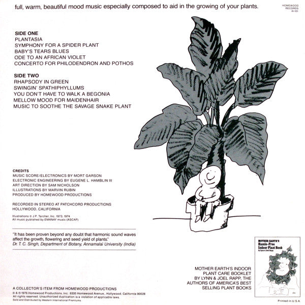 Mort Garson - Mother Earth's Plantasia