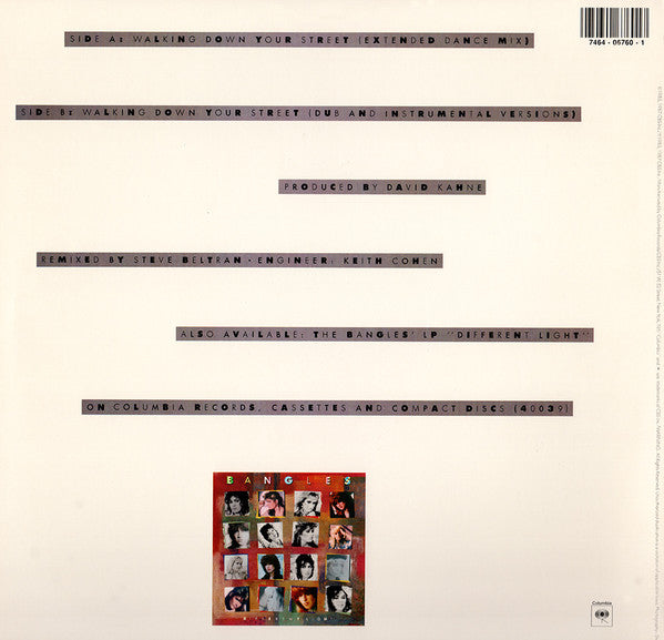 Bangles - Walking Down Your Street (12" Extended Dance Mixes)
