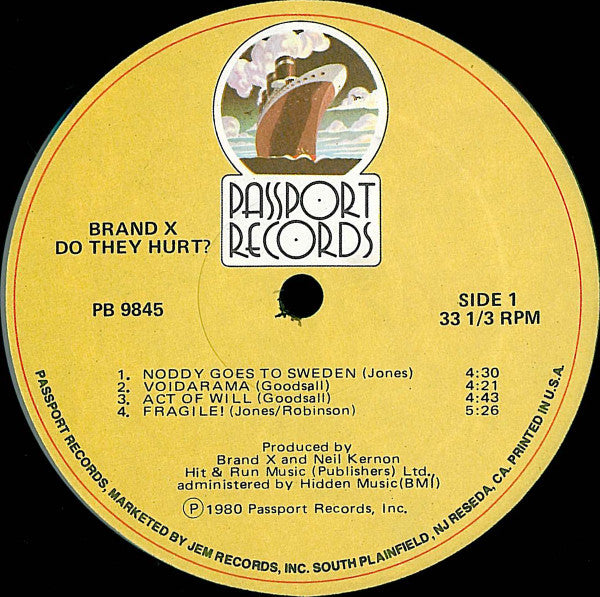 Brand X (3) - Do They Hurt?