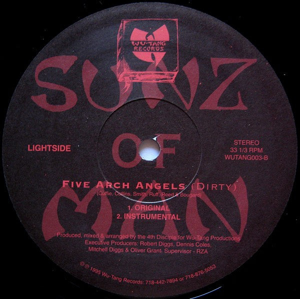Sunz Of Man - Soldiers Of Darkness / Five Arch Angels