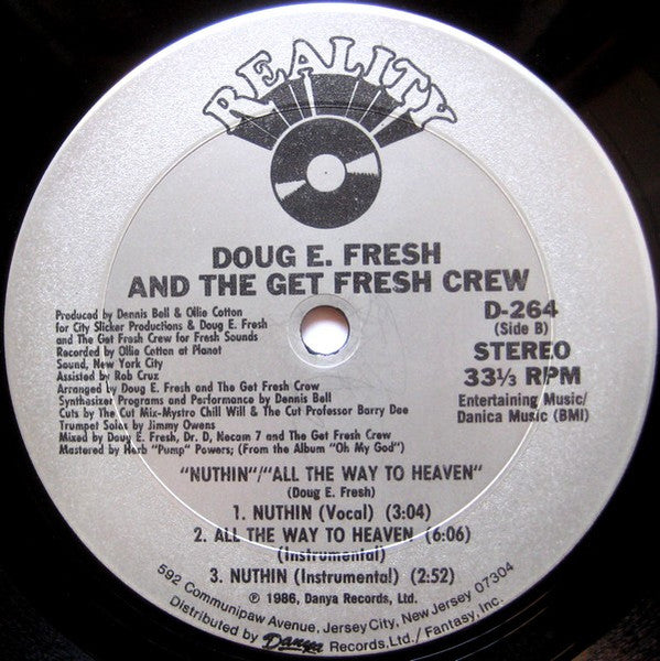 Doug E. Fresh And The Get Fresh Crew - All The Way To Heaven