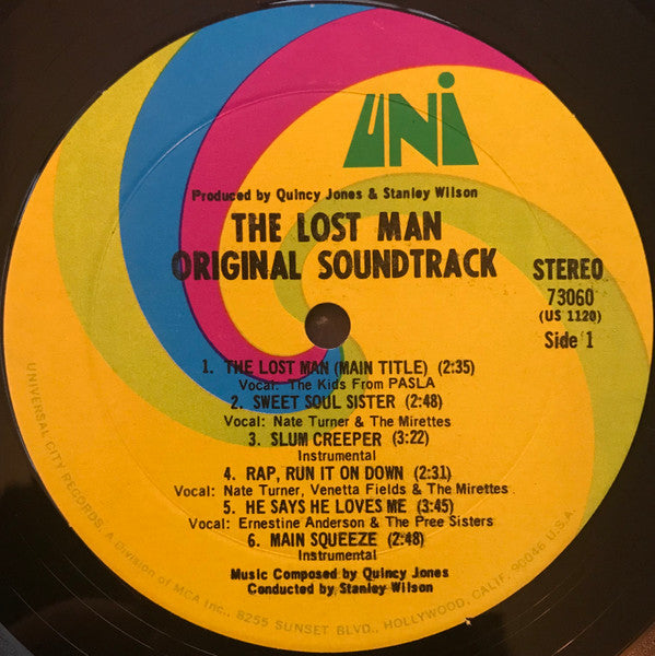 Quincy Jones - The Lost Man (The Original Soundtrack Album)