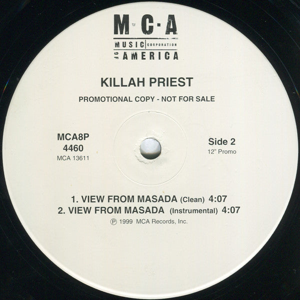 Killah Priest - View From Masada