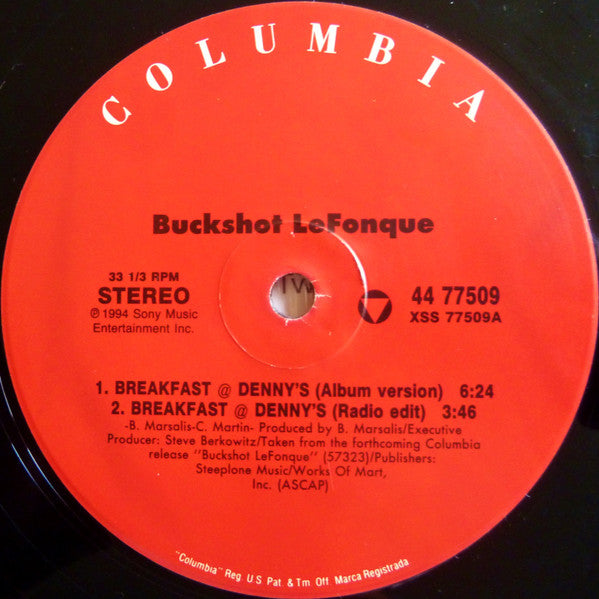 Buckshot LeFonque - Breakfast @ Denny's