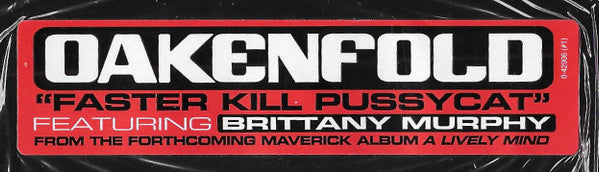 Paul Oakenfold - Faster Kill Pussycat