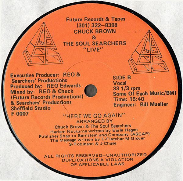 Chuck Brown & The Soul Searchers - Live