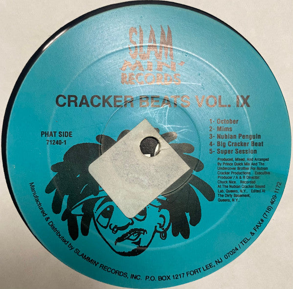 Nubian Crackers - Cracker Beats Vol. IX