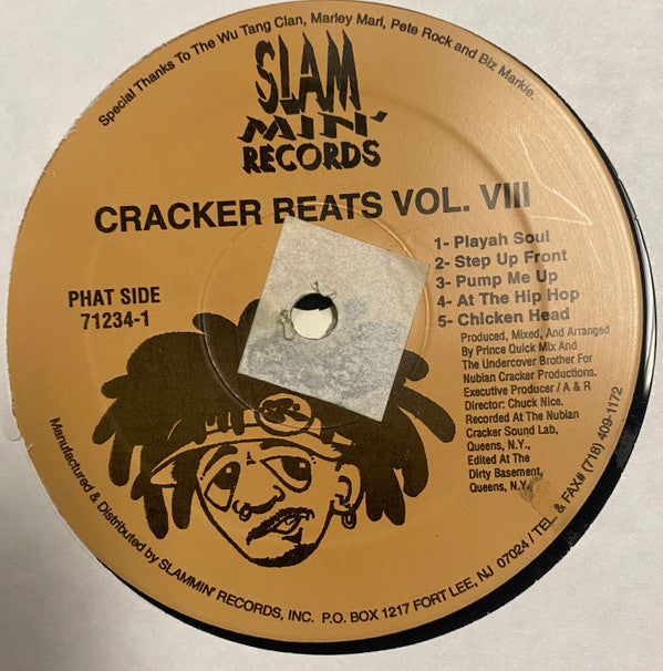 Nubian Crackers - Cracker Beats Vol. VIII