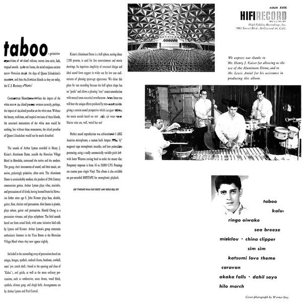 Taboo - The Exotic Sounds Of Arthur Lyman