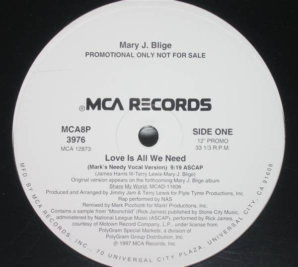 Mary J. Blige - Love Is All We Need