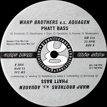 Warp Brothers - Phatt Bass / We Will Survive