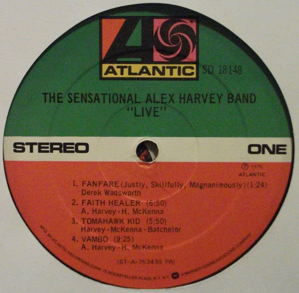 The Sensational Alex Harvey Band - Live
