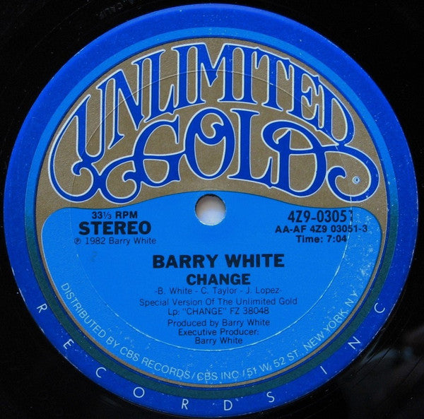 Barry White - Change