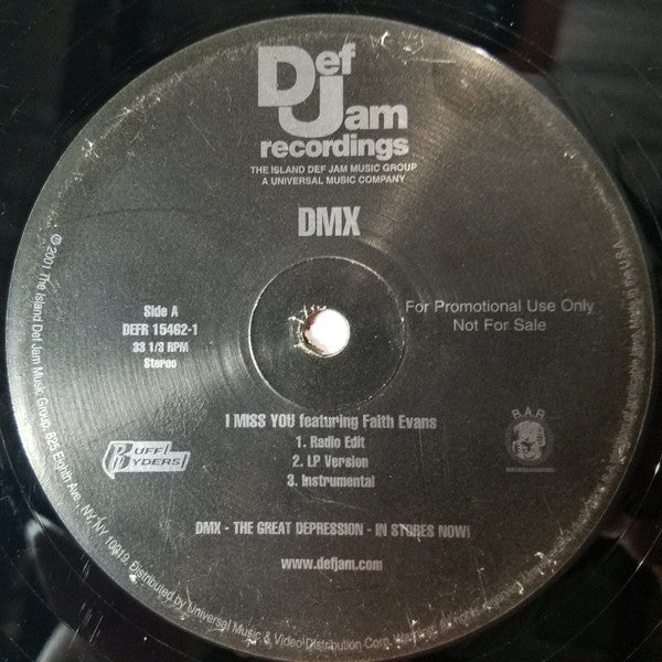 DMX - I Miss You / Number 11