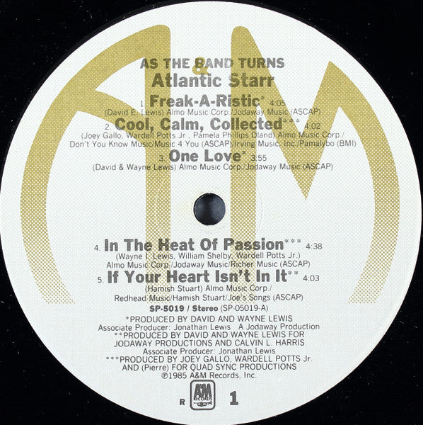Atlantic Starr - As The Band Turns
