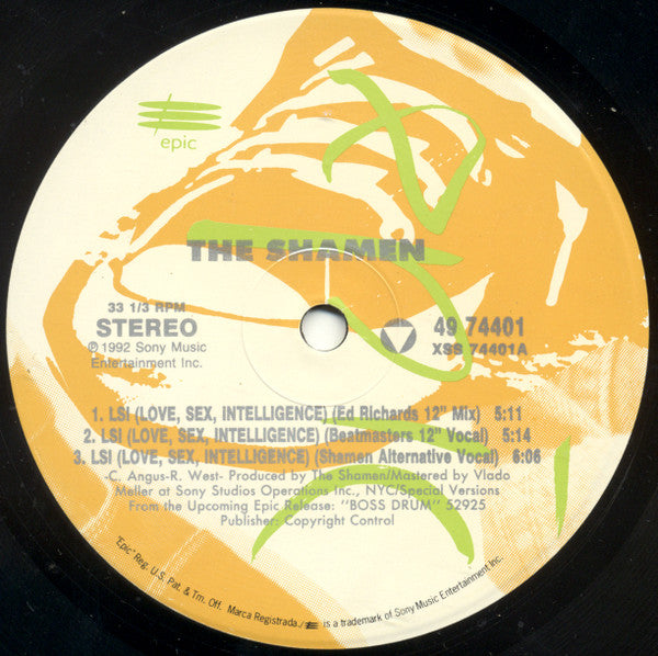 The Shamen - LSI (Love Sex Intelligence)