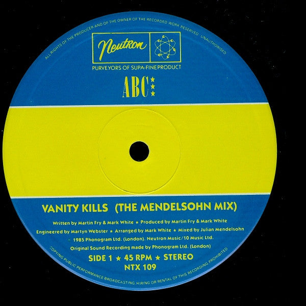 Vanity Kills (The Mendelsohn Mix)