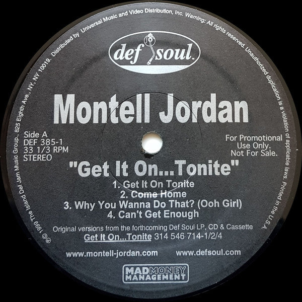 Montell Jordan - Get It On...Tonite