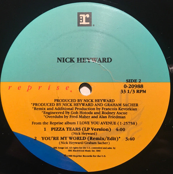 Nick Heyward - You're My World