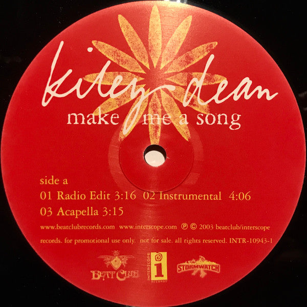 Kiley Dean - Make Me A Song