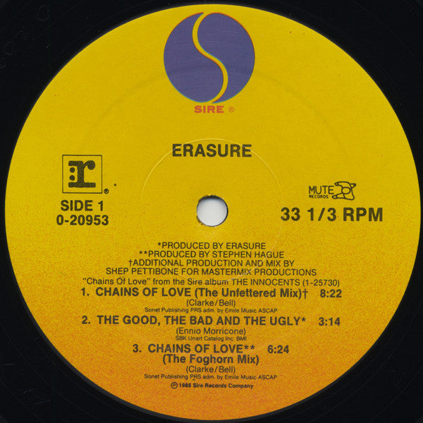 Erasure - Chains Of Love