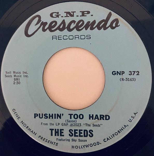 The Seeds - Pushin' Too Hard